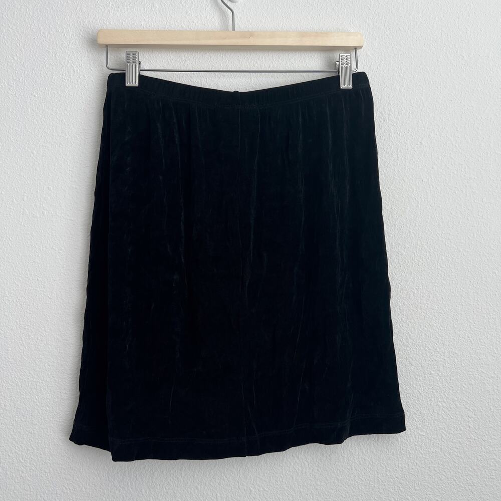 Carole Little Petite 10 Mini Skirt Black